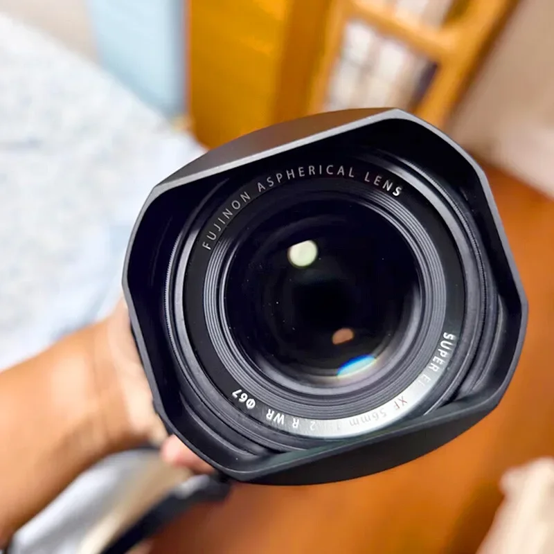 

Металлическая квадратная бленда с крышкой для Fujifilm XF 56 мм F1.2 R WR XF 23 мм f1.4 R WR, XF 56 мм F1.2 R