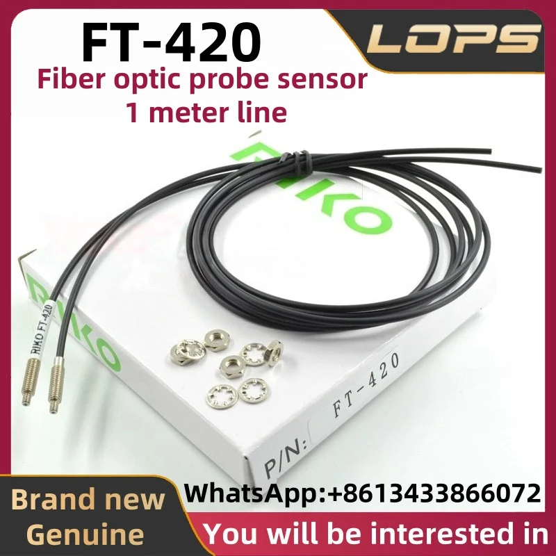 FT-420 Brand new original RIKO Fiber optic probe sensor, large quantity in stock, welcome to consult.