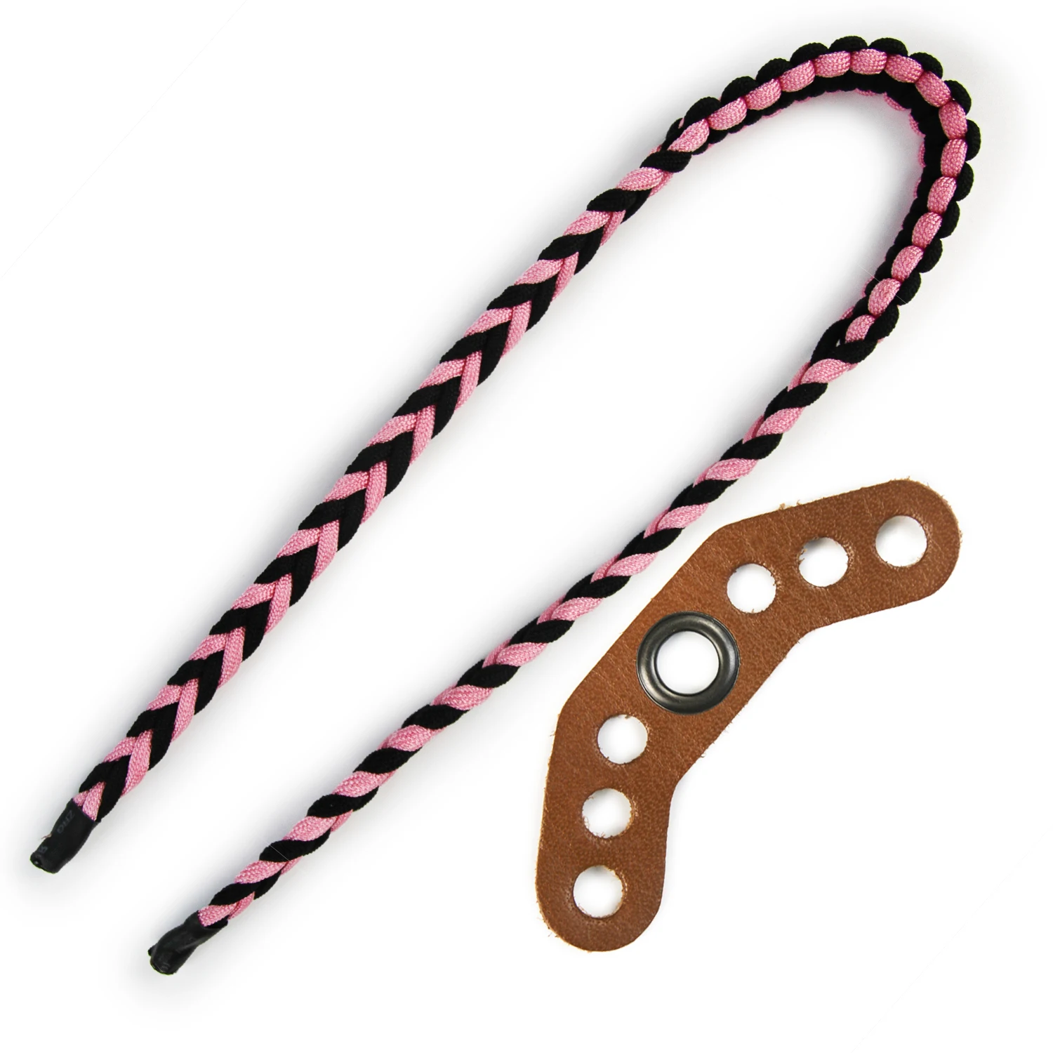 Knitted Wrist Bow Sling Archery Adjustable Braided Wrist Sling Strap Compound Bow Stabilizer for Shooting Practice Sport