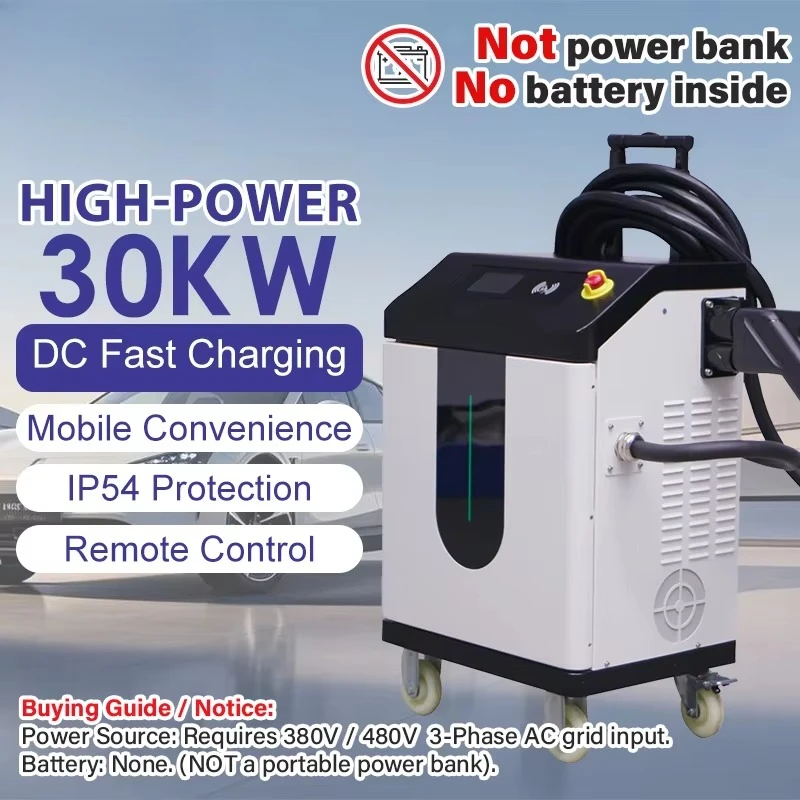 480V 3 Phase AC Input Commercial OCPP2.0 80KW CCS2 Output Energy Vehicles Ev Fast Charger Electric Charger Points DC EV Charger