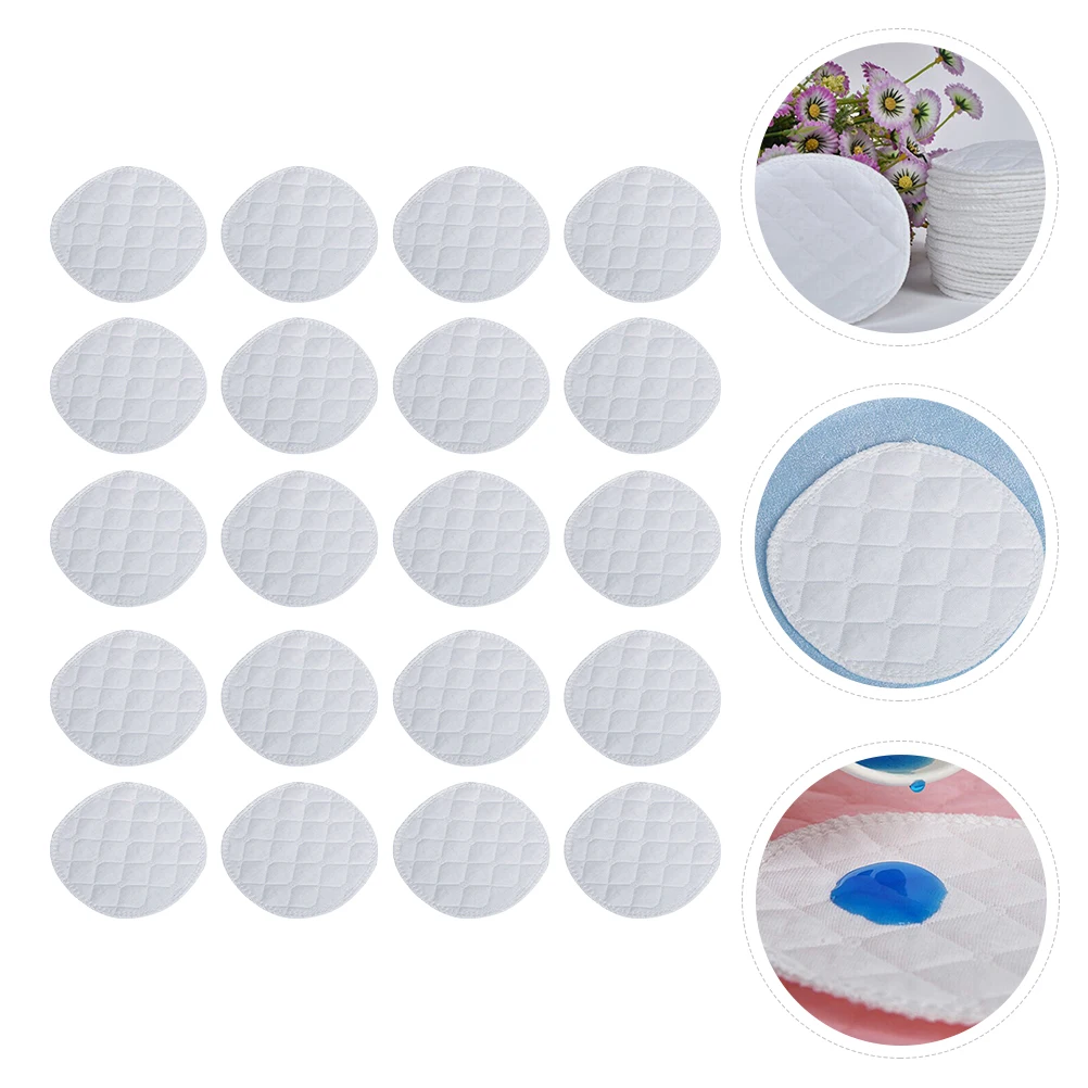 20 قطعة منصات الثدي قابلة لإعادة الاستخدام قابل للغسل منصات الحليب التمريض مانعة للتسرب القطن البيئي غطاء للحلمة للأمهات الجلد الحساس