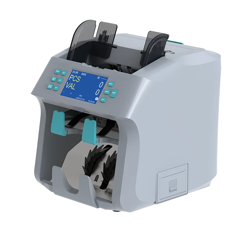 Detector 2-pocket valuta discriminator teller geld telmachine ST-3800 Dual CIS bankbiljet