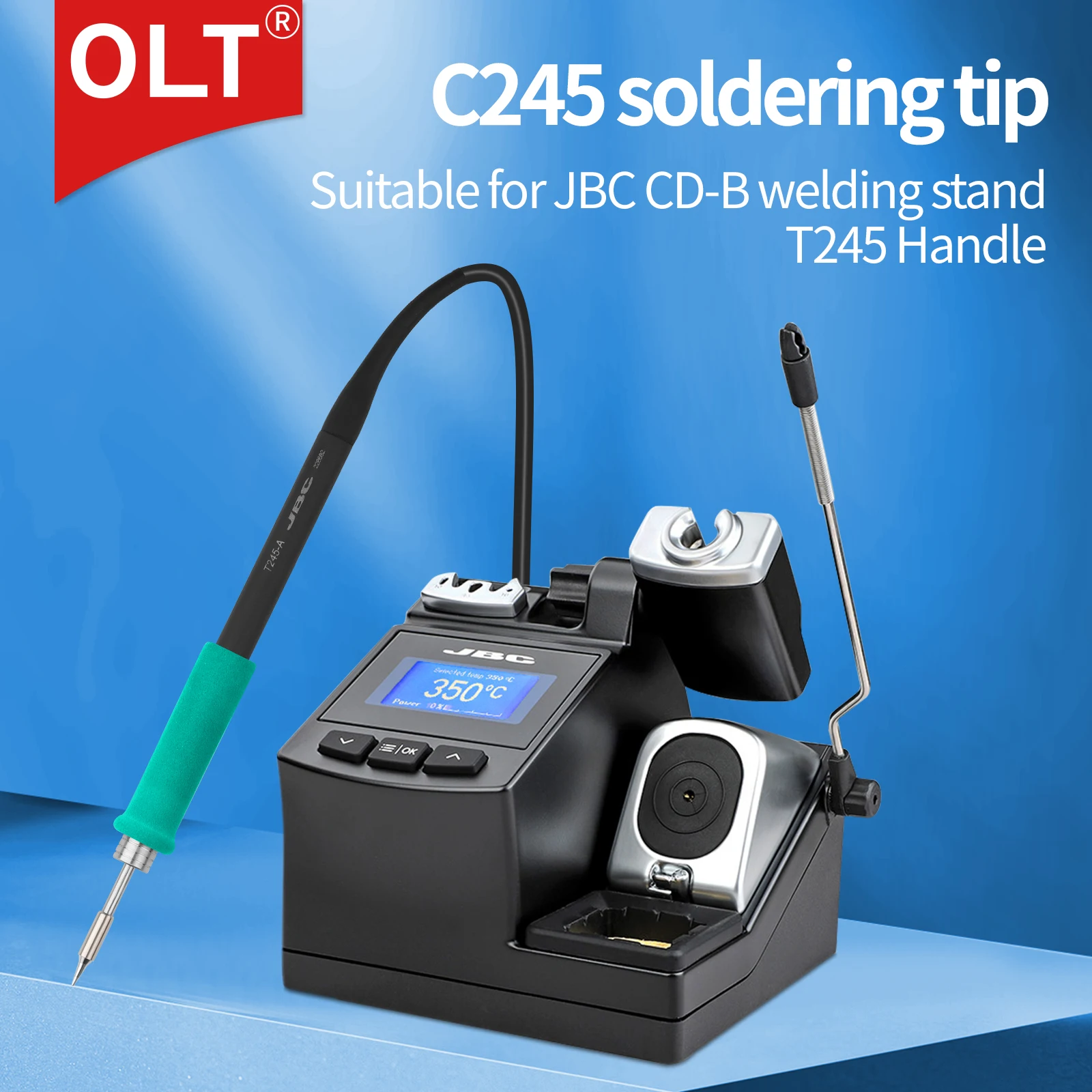 C245 Soldering Iron Tip C245-SP01 Solder Pot Cartridge C245-017 018 019 150 016 Solder Tip Universal JBC T245 Soldering Iron