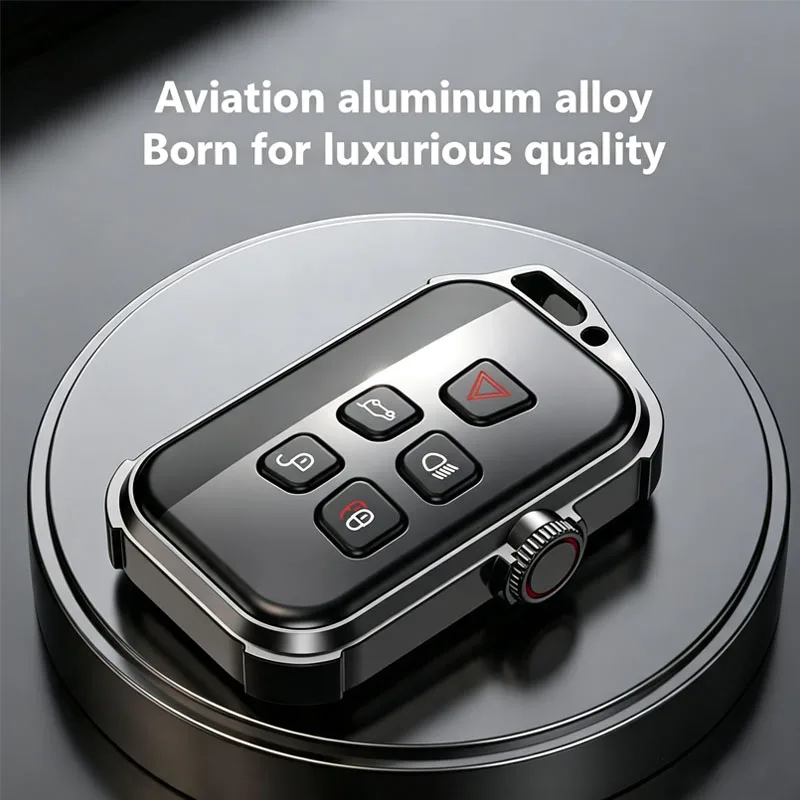New Fashion Leather Car Key Case Cover Protector Shell for Land Rover Range Rover Sport Evoque Velar Freelander 2 Discovery 5 2