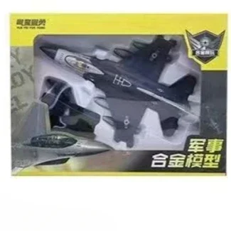 F16 Toy alloy fighter model acoustooptic return force aviation military aircraft model Ornament Gift