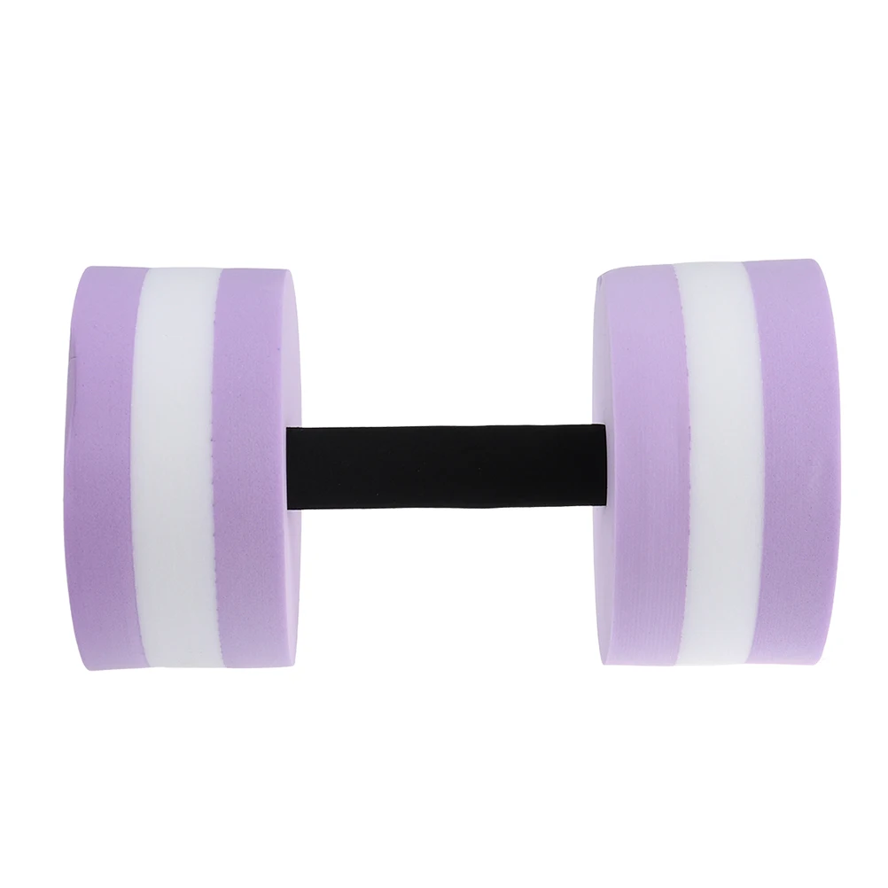 1pc Aquatic Dumbbells Water Floating Pool Exercise EVA Foam Resistance Barbells for Adults Aerobics Fitness Accessories