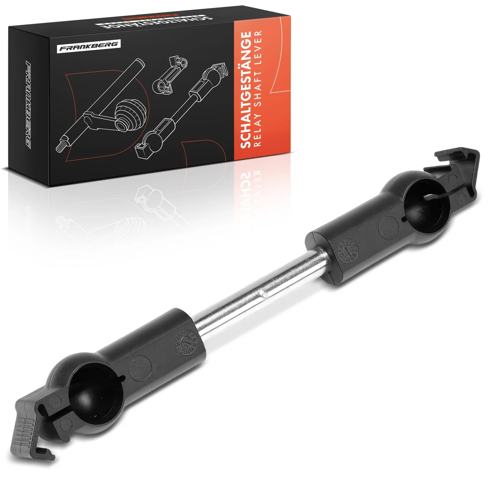 Frankberg 1x Selectorstang Vooras Links Rechts voor VW Golf 17 155 Jetta 16 Caddy 14 Scirocco URO008098 171711574B