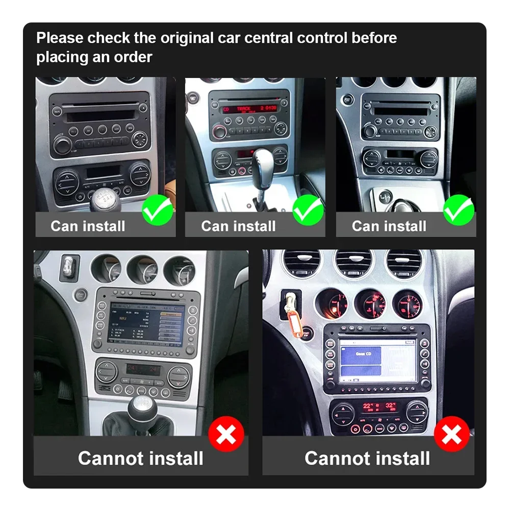 Carplay DSP Android 13 Auto DVD Player Für Alfa Romeo Spider Alfa Romeo 159 Brera 159 Sportwagon GPS Radio Stereo Wifi 8G + 256G – Detail 5
