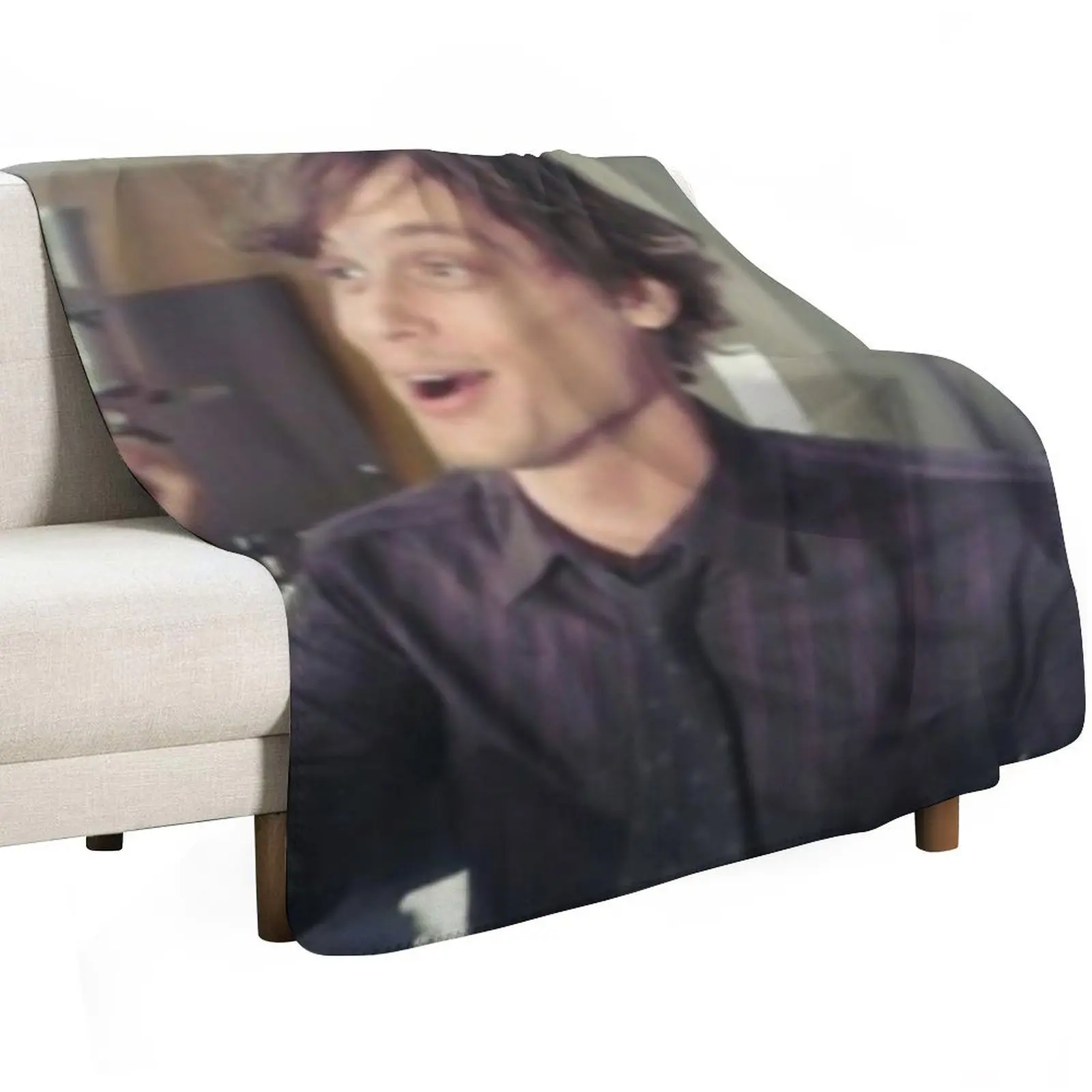 Matthew gg on set Throw Blanket Softest halloween Giant Sofa Kid'S decorative Hairys Blankets