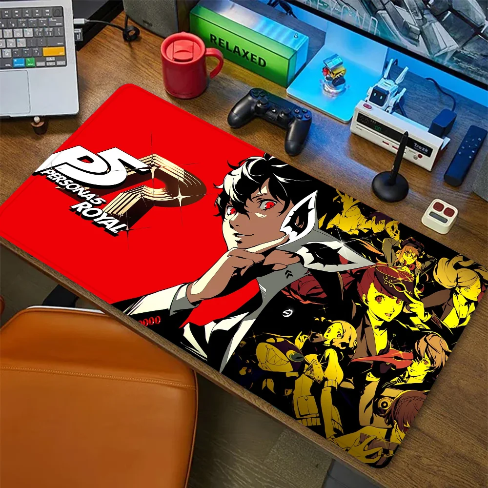 

Коврик для мыши Persona 5, Новые поступления, большой игровой коврик для мыши L XL XXL, геймерский коврик для мыши, размер для клавиатуры, коврик