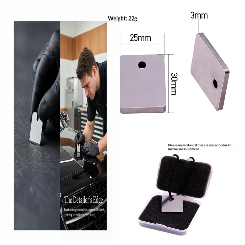 

Car Paint Spot Repair Scraper Professional Paint File Quickly Removes Paint Spots/Runs/Stains Without Damaging The Paint Surface