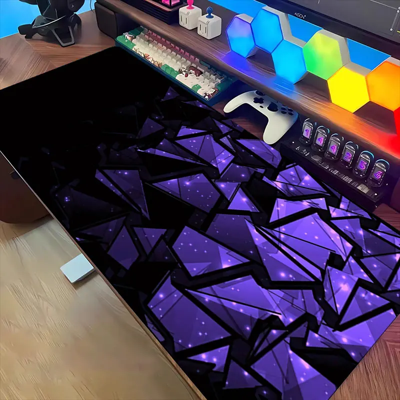 

Honeycomb Gaming Mouse Pad Non-slip Rubber Base Art Mousepad Design Non-Slip Desk Mat for Office Computer Decorations PC Pads