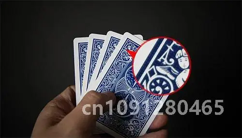 Ultimate ทําเครื่องหมายเล่นไพ่โป๊กเกอร์ทํานาย Magic Tricks Close Up Street Illusion Gimmick Mentalism ปริศนาของเล่น Magia Props