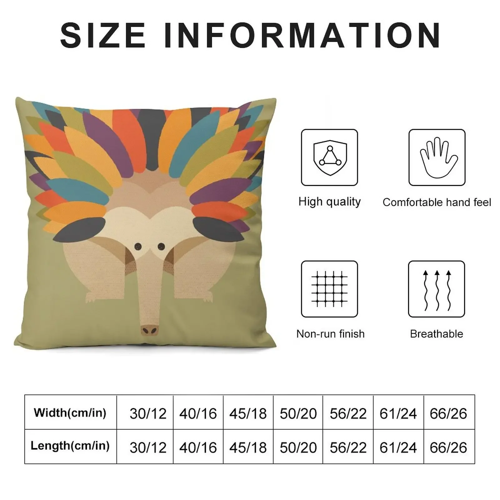 Hello Echidna Throw Pillow christmas supplies Decorative Sofa Cushion pillow