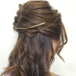 Classic Design Hair Comb Lightweight Alloy Women Hair Pins Bridal Side Comb Slide Hairclip Girls Ladies Hairstyle Accessory
