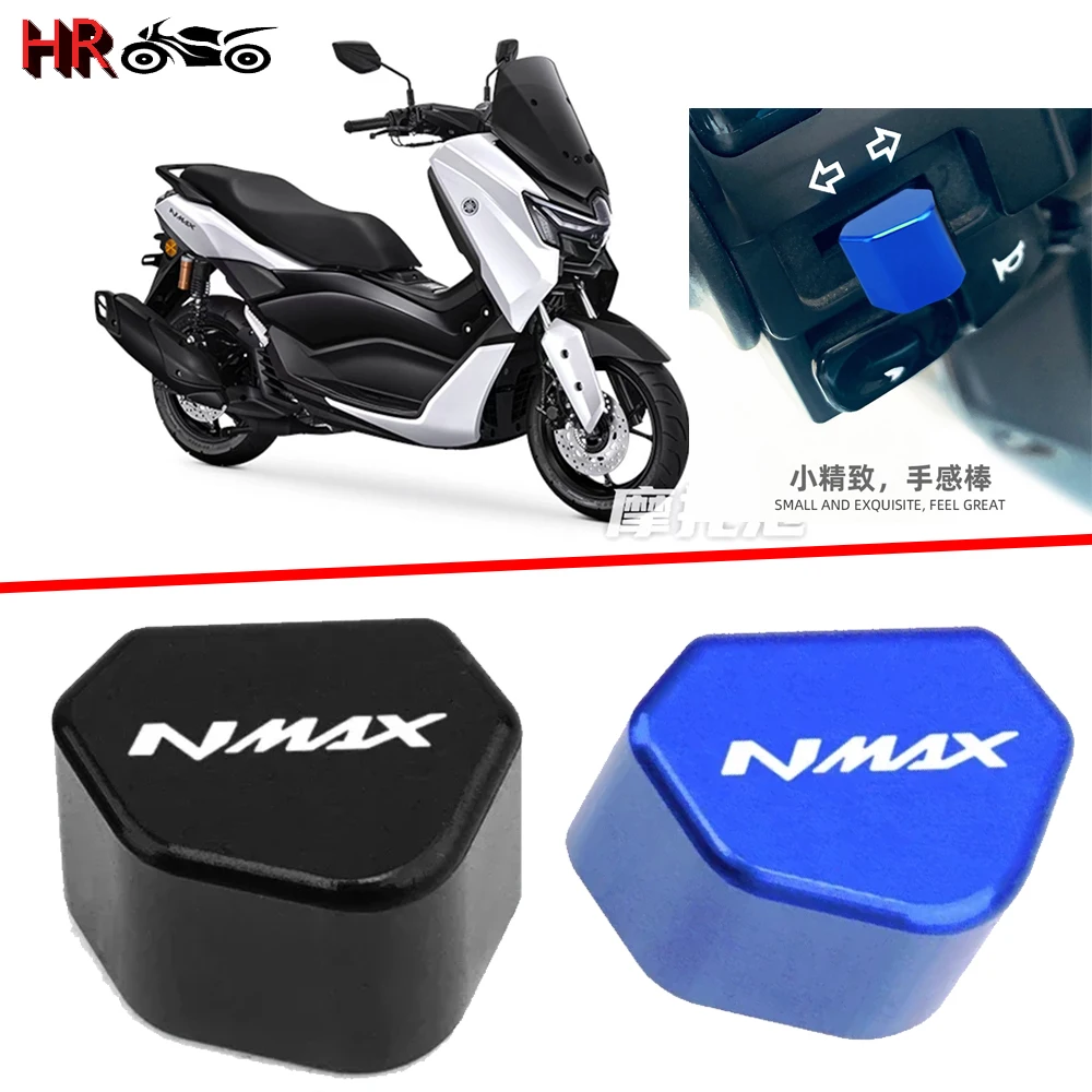 Para Yamaha NMAX 125 155 N-MAX 125 155 NMAX125 NMA X NMAX155 CNC interruptor de motocicleta botón interruptor de señal de giro accesorios