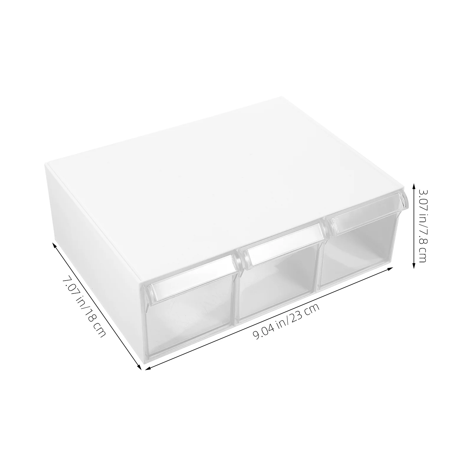 Drawer under Table Large Storage Bins Case Multi-function Desk Organizer Sticker Drawers Abs Type Office