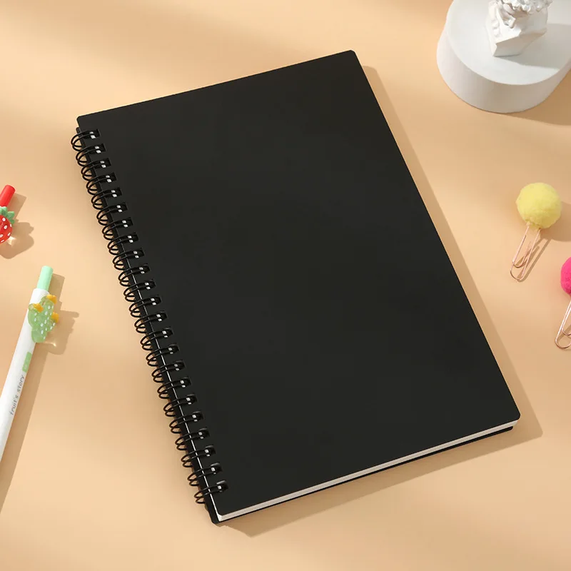 5 A5 50 sheets 100 page creative stationery notebooks, student hand drawn drawing notebooks Office Register