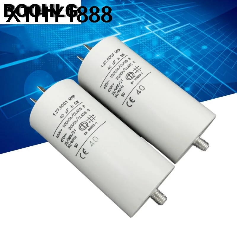 1PCS A V 1.27.6CC3 420V 40uF Start-up and run capacitor