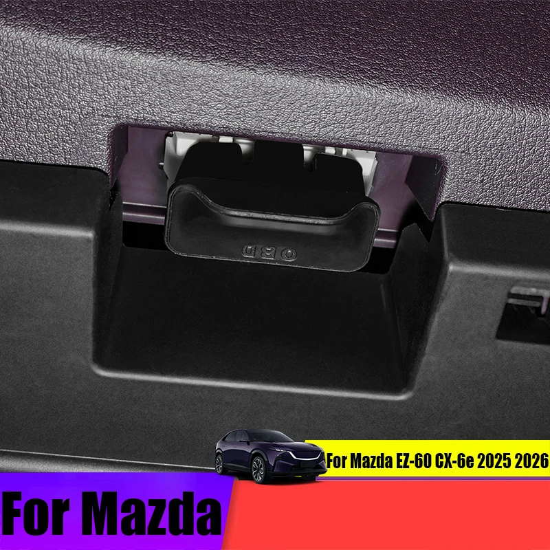 For Mazda EZ-60 CX-6e 2025 2026 OBD computer diagnostic interface protective cover car interior decoration modification parts
