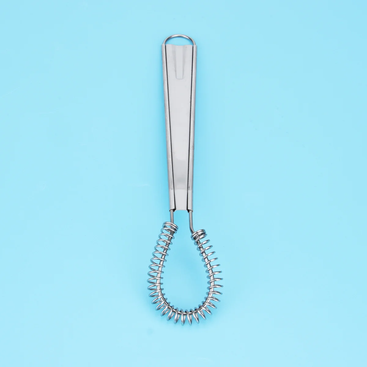 

2Pcs Manual Handheld Stainless Steel Egg Whisk Spring Mixer Cream Stirrer for Eggs Sauces Milk Blender Spring Egg