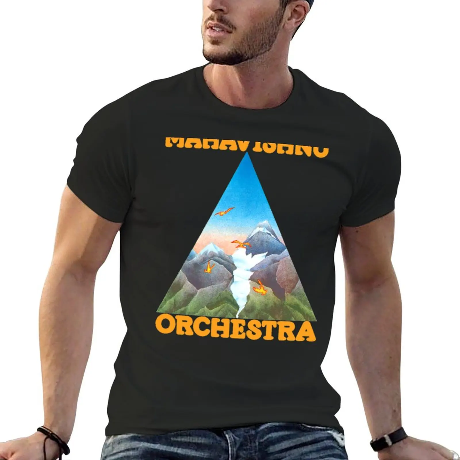 Mahavishnu Orchestra Essential T-shirt graphics Aesthetic clothing summer tops plain t shirt men