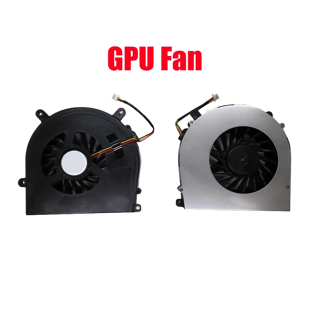 New Laptop CPU GPU Fan For Sager NP9377 NP9377-S NP9380 NP9380-S NP9390 NP9390-S P377SM-A P370SM P370SM3 P375SM DC5V 0.5A