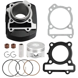 Artudatech Engine Cylinder Kit Piston Ring Gasket for Yamaha FZ16 FZ-16 Fazer 160 Byson Motor Parts