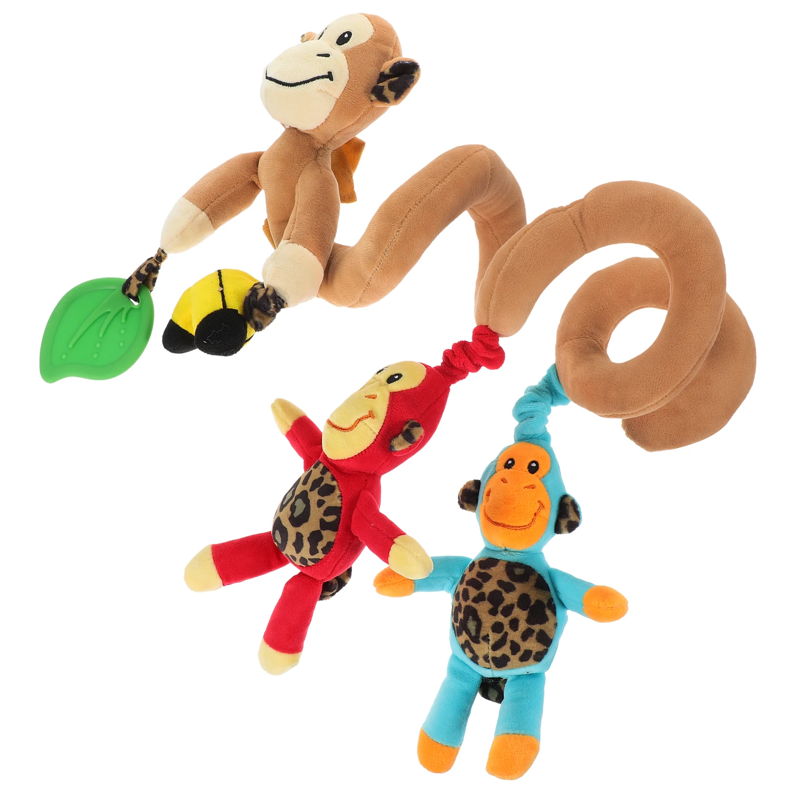 Singe spirale bébé activité lit poussette suspendu hochet emballage berceau siège auto voyage développement sensoriel 0-36 mois