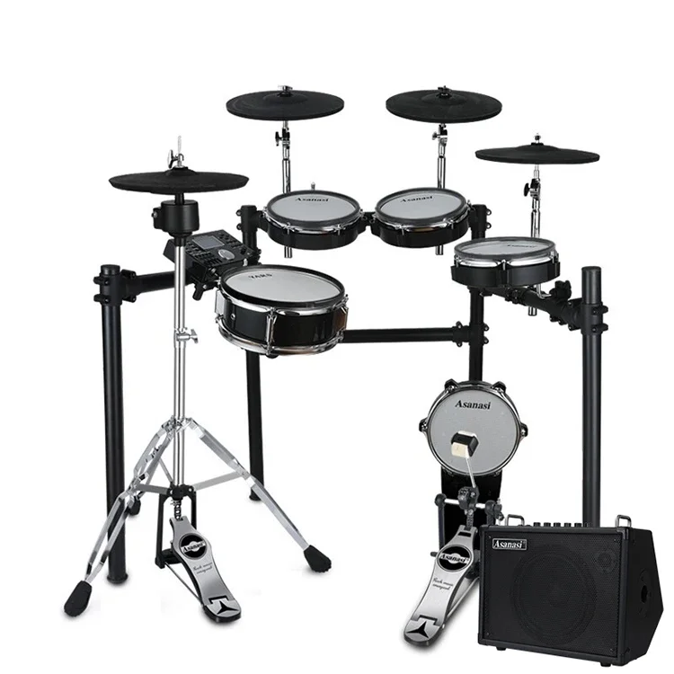 

new professional foldable Electric Drum Kit With Drum Stool Musical Instruments