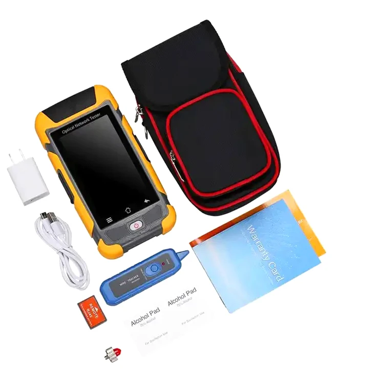 Mini OTDR 850/1300nm 1310/1550nm 1625nm 1650nm جهاز اختبار الشبكة البصرية معدات الألياف البصرية مقياس انعكاس المجال الزمني البصري #6