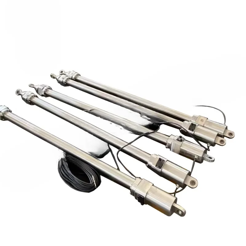 Stainless steel telescopic Marine equipment pool platform lift hydraulic accessories