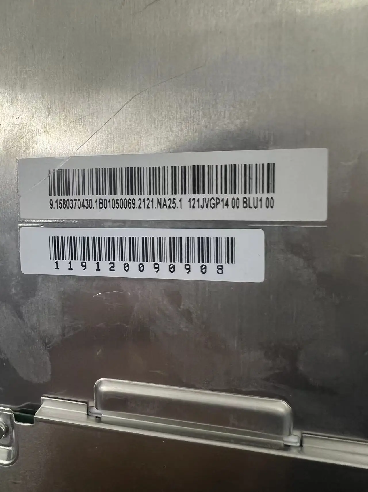 Schermo LCD display industriale originale 121 jvgp14 00 BLU1 00