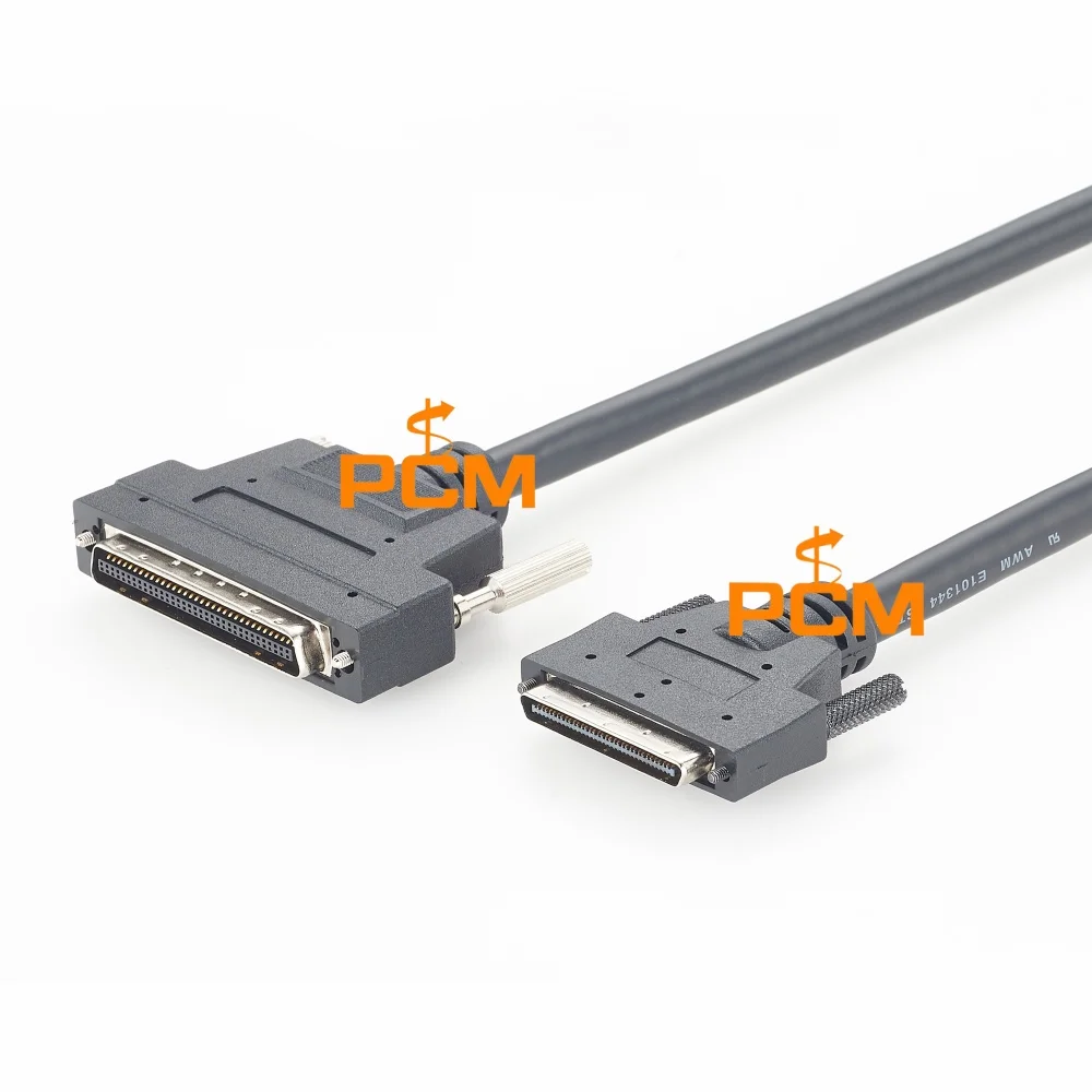 HPCN68 To VHDCI68 Cable 68 Pin SCSI Male To Male Shielded Data Cable For Industrial Automation And Data Acquisition