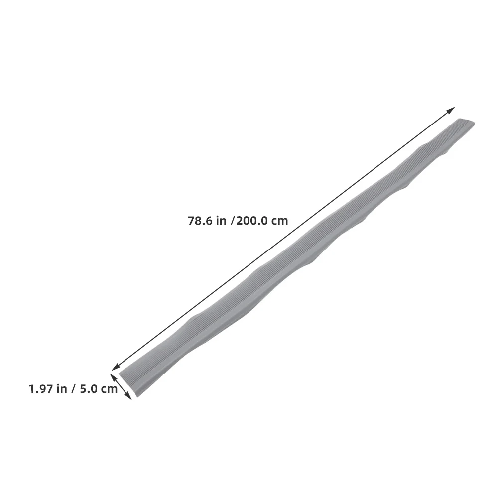 شريط مضاد للانزلاق للدرج بطول 5 أمتار، حواف مداس مقاومة للاهتراء شديدة التحمل لحماية حافة الدرج، قالب أنف الدرج #1