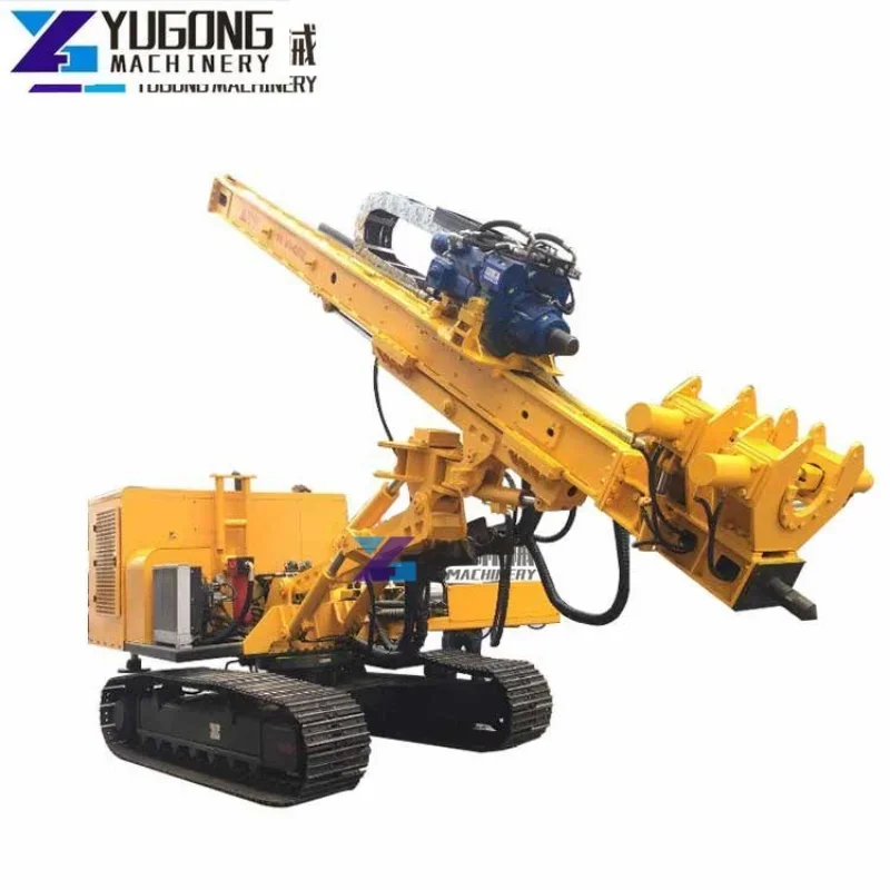 Hydraulic Crawler Mounted Hard Rock Mining Drilling Machine Rotari Dth Drill Rig