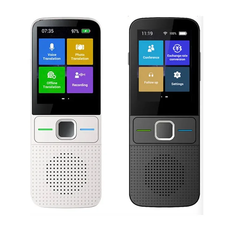 Portable Supports Global 137 Multi-language Offline Simultaneous Voice Photo Electronic Smart Language Translator