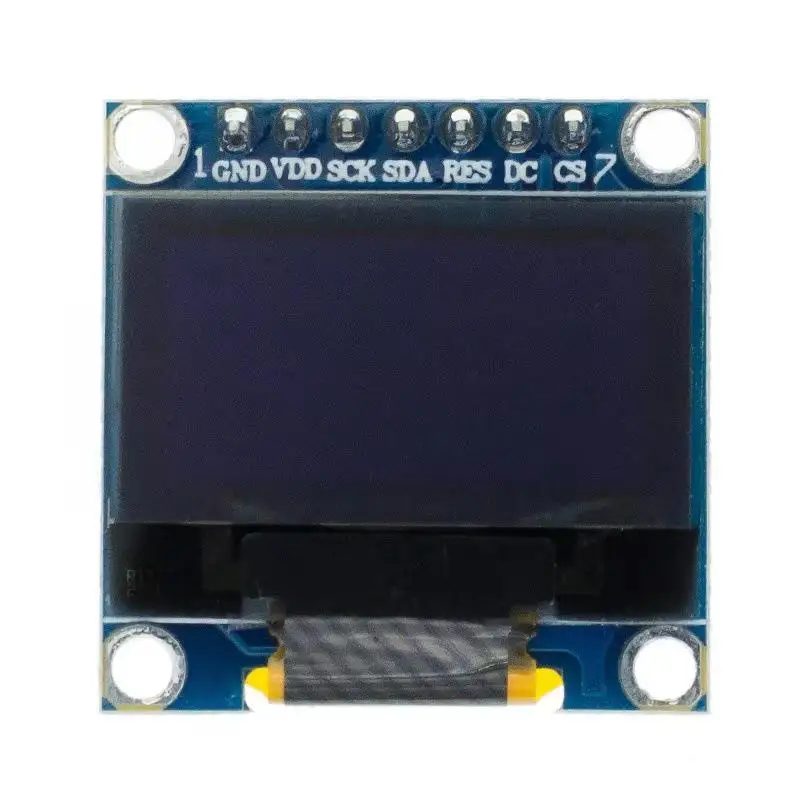 0.96 Inch OLED Display Module I2C IIC Serial White Screen 128x64 SSD1306 Driver Board Compatible With ESP32 STM32