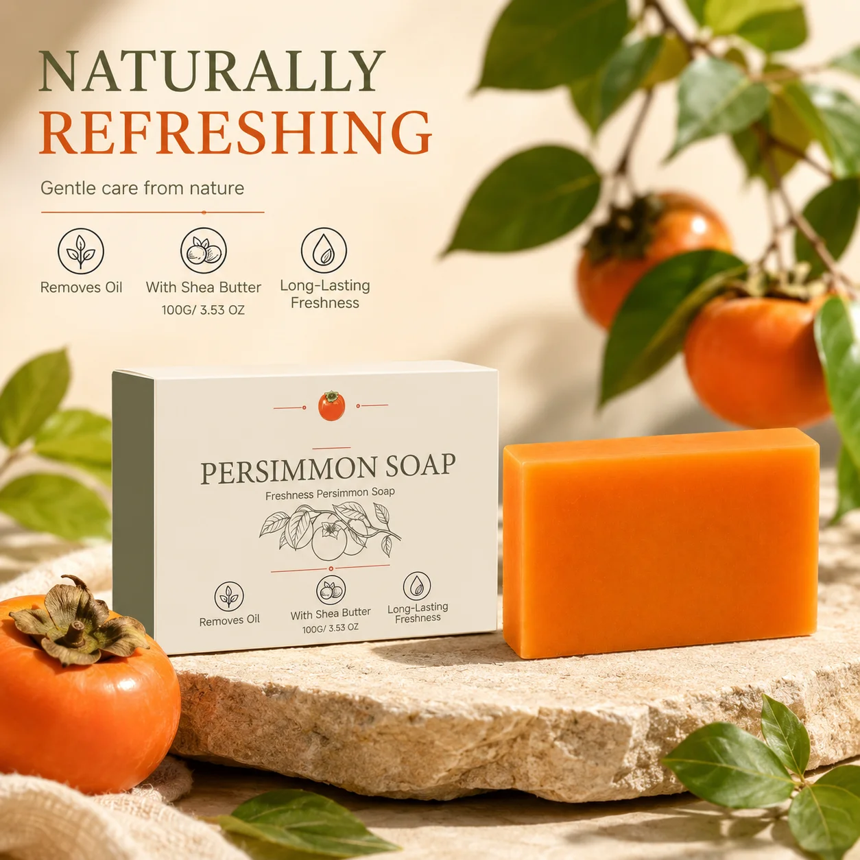 صابون البيرسيمون العضوي يقلل م - مراجعة Shea Butter Raw وسعره