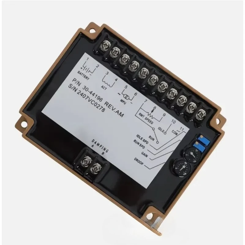 For 3044196 for Cummins Generator Speed Controller for Construction Machinery
