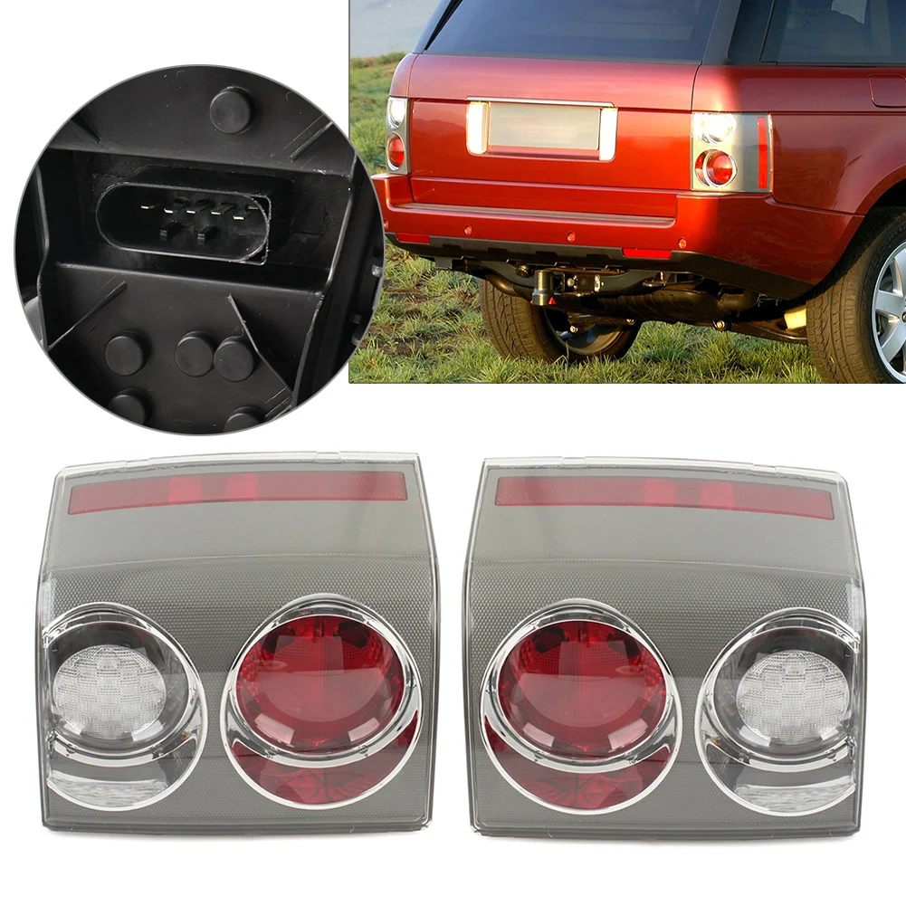 Car Tail Light Rear Lamp Red+White Lens For Land Rover Range Rover 2002-2009 XFB500272LPO XFB500262LPO