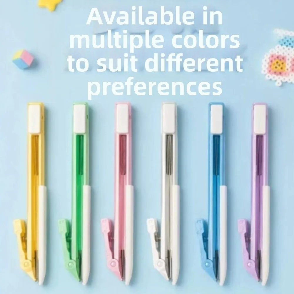 2in1 Press-Type Fuse Bead Pen Handheld Jam-Free Storable Bead Pen Efficient Comfortable Grip Perler Bead Placement Pen