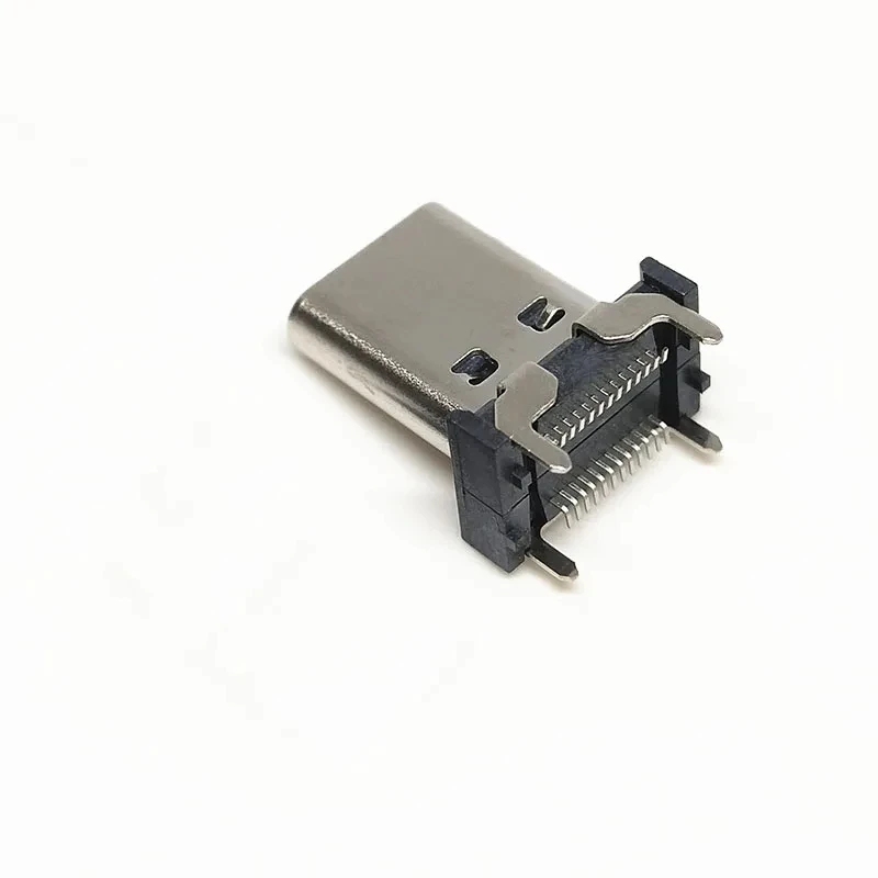1PC TYPE-C Buchse 24PIN Vertikale Patch 13mm 13,5mm 15mm Vertikale 5A Hohe Strom USB weibliche Kopf 24P Stecker C Port SMT + DIP – Detail 4