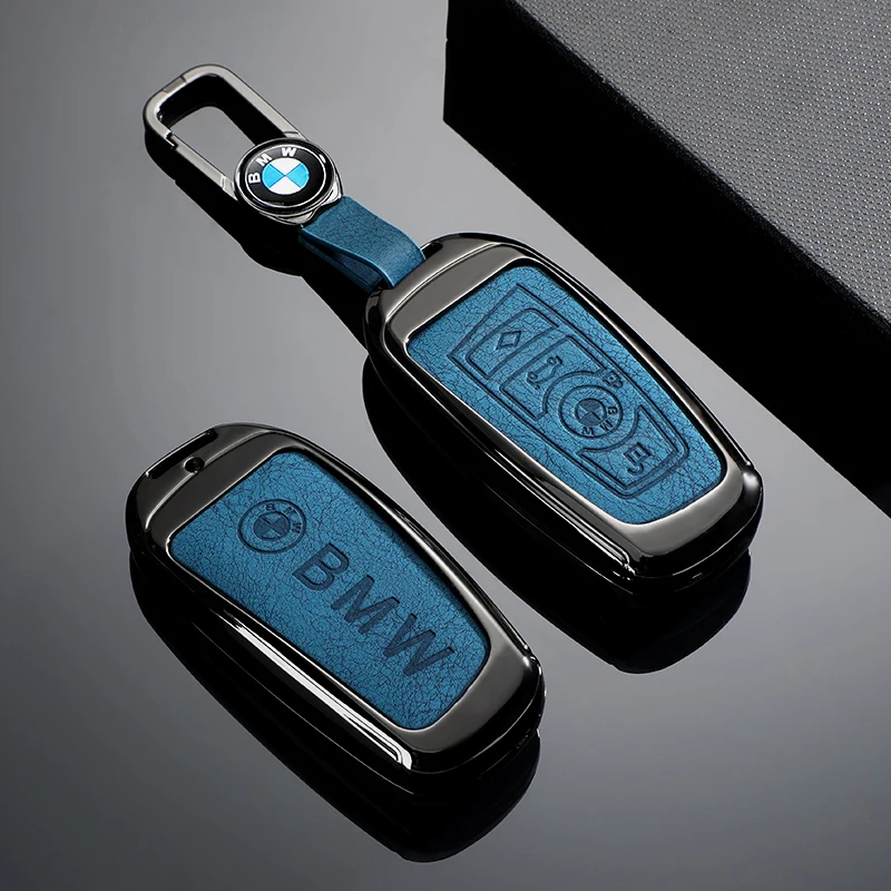 

Alloy Leather For M 1 2 3 4 5 6 7 Series X1 X3 X4 X5 X6 F36 F25 F26 F30 F34 F10 F07 F20 Z10 Car Remote KeyCover Case Protector