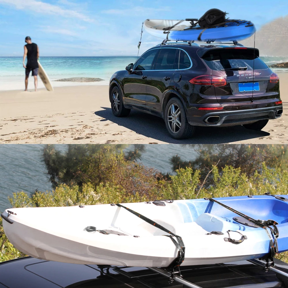 Universal Kayak Saddle Canoe Roof Rack Bracket, suitable for most cars and off-road vehicles Crossbar Kayak Roof Rack Bracket