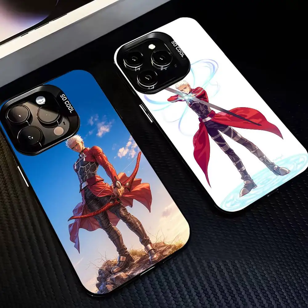 

Fate zero Stay N-Night S-Shirou Phone Case For iPhone 17,16,15,14,13,12,11 Plus,Pro Max,XS,Colorful Silver Black Cover