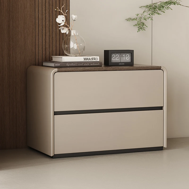 

Premium Nordic Bedside Tables Modern Trendy Luxury Simple Nightstands Elegant Aesthetic Mesitas De Noche Bedroom Furniture