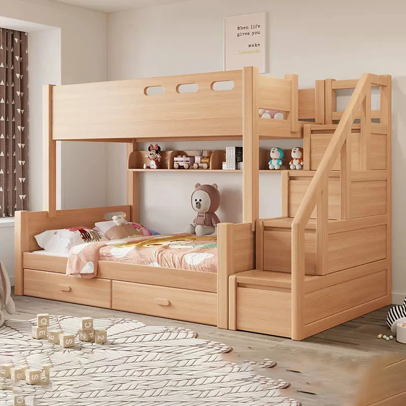 

Modern Wooden MDF Family Furniture Children's Bedroom Furniture Sheets People Children's Bunk Beds