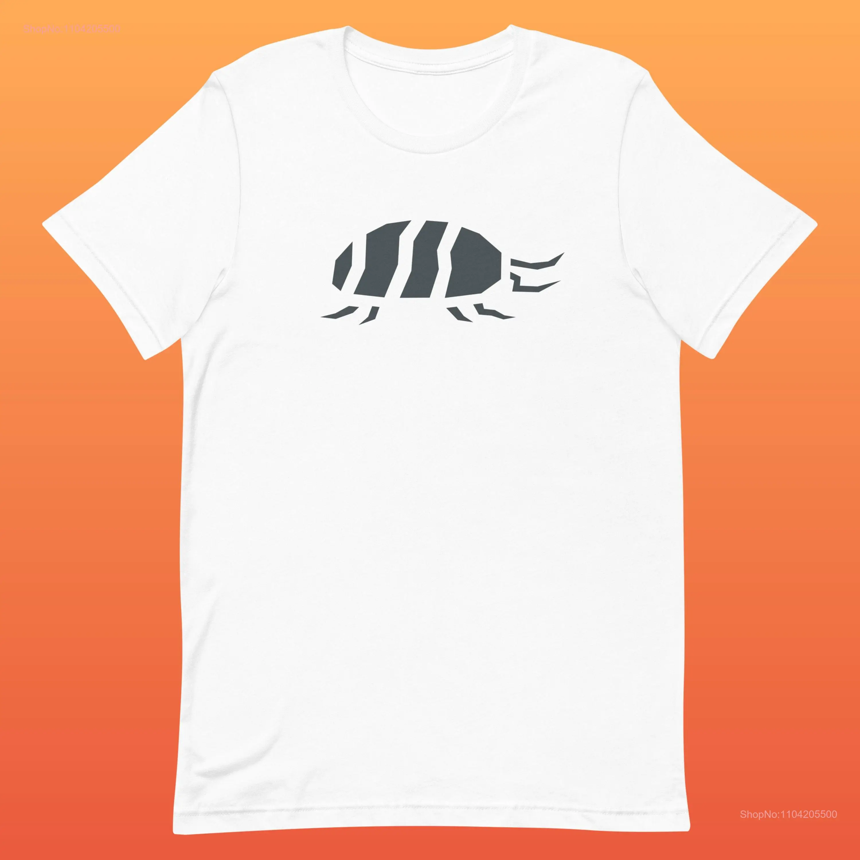 Jagged Pill Bug T Shirt A Simple Monochrome Design for Roly poly Lovers long or short sleeves