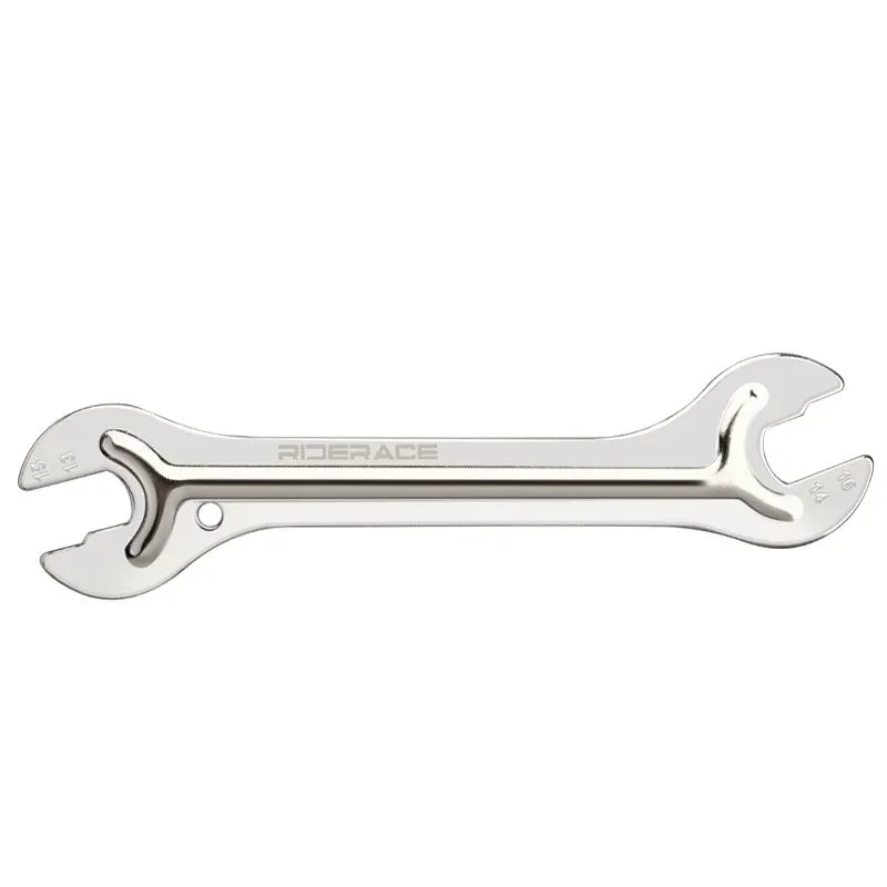 RIDERACE Mountainbike Reparatur Werkzeug Tragbare Rennrad Kopf Offene Ende Achse Schlüssel 13/15 14/16mm Für fahrrad Hub Kegel Spanner